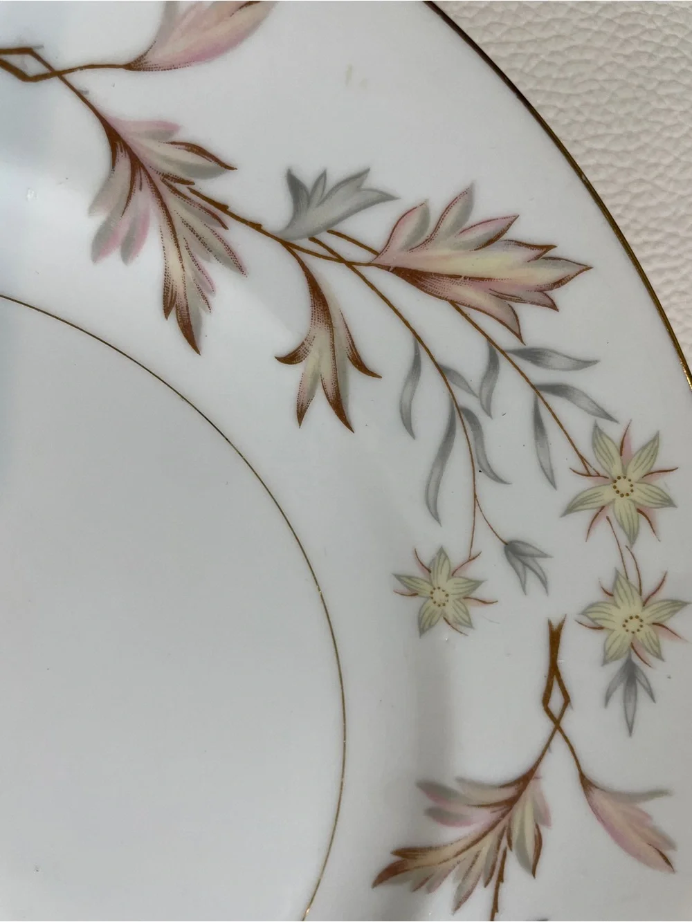 Vintage mid century Harmony House fine china Wood-hue collection assorted pieces
